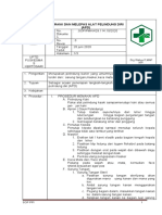 SOP Pemakaaian APD Dan Pelepasan APD