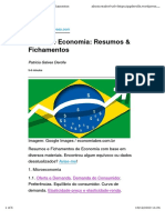 Edital de Economia: Resumos & Fichamentos