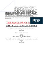 Ivo Byrt's THE FANGS OF MY FAMILY (The Full Uncut Story)