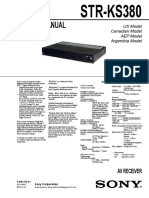 Service Manual: Av Receiver