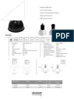 ALPHA Cloche de Suspension LED 150W