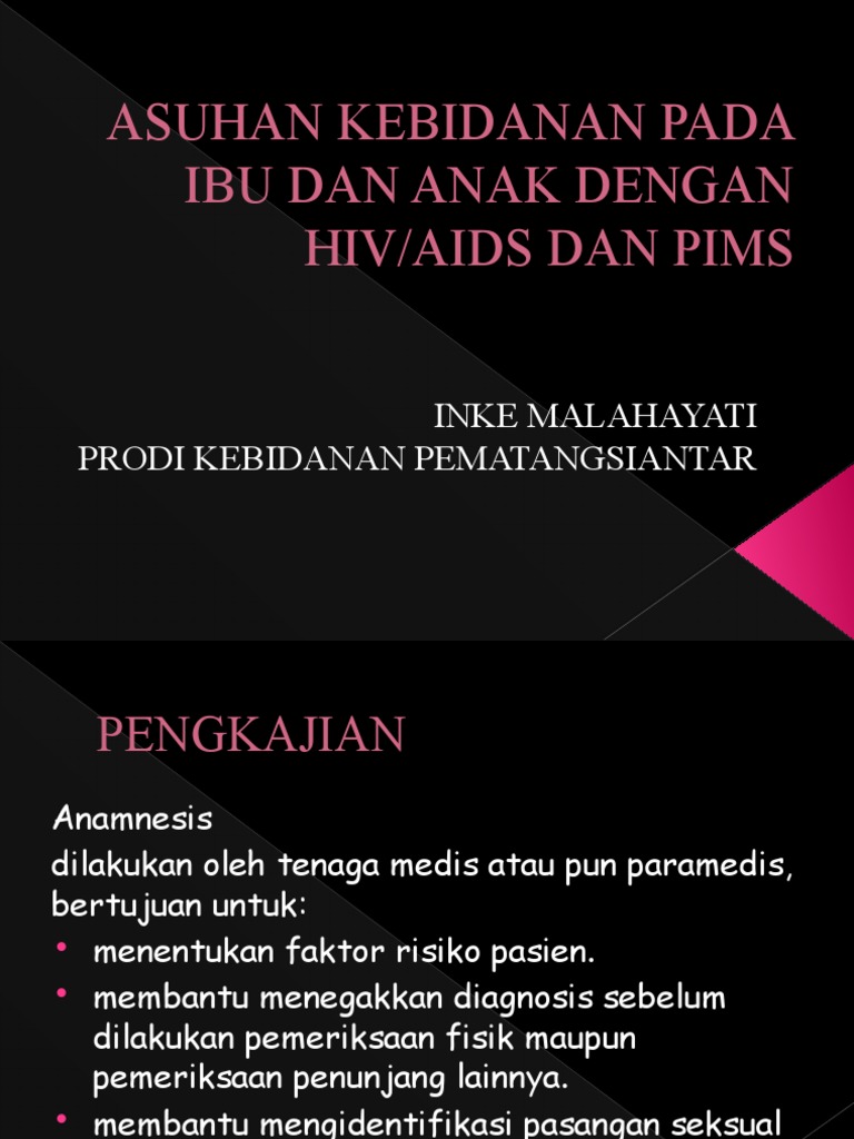 PENYULUHAN UNTUK IBU HAMIL DENGAN HIV/AIDS DAN PIMS | PDF