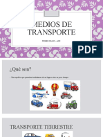 MEDIOS DE TRANSPORTE