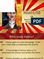 Hist11/10 0: Works of Dr. Jose Rizal and Other Heroes
