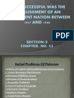 IG-2 CHAPTER 11 INITIAL PROBLEMS OF PAKISTAN