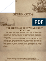 The 12 Great Olympian Gods