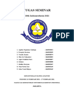 TUGAS SEMINAR - THE 18th INDOANESTHESIA 2021 - PJJ ANASTESI PE