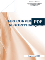 Conventions Algorithmiques 2020-2021