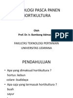 Teknologi Pascapanen Hortikultura