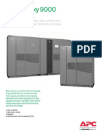 MGE Galaxy 9000: 800 / 900 kVA Dedicated System For Large Data Centers and Ultra Sensitive, High Power Demand Processes