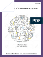 10 Solución Guia IV Matematicas