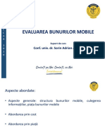 Evaluarea Bunurilor Mobile