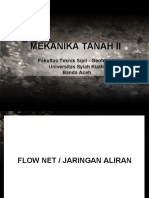 Mekanika Tanah Ii: Fakultas Teknik Sipil - Geoteknik Universitas Syiah Kuala Banda Aceh