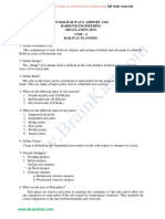 043 - CE8702, CE6604 Railways and Airports and Harbour Engineering - Important Questions