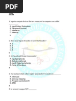 Chapter No 6 Mcqs