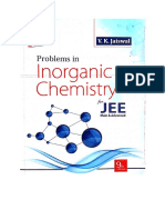 (IIT JEE) v K Jaiswal-Balaji Chapter 1 to 5 Problems in Inorganic Chemistry by v K Jaiswal for IIT JEE Main and Advanced-Bal