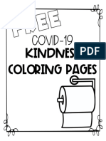 COVID-19: Kindness Coloring Pages