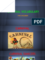 Carnival vocabulary