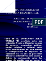A1presentación en Power Point de Colomiba, Posconflicto y Justicia Transicional