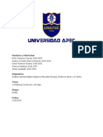 Grupo 5 Tema 2.8 - Balanza Comercial y de Pago. Analisis Oportunidades de Negocio Mercados EU America Latina y El Caribe