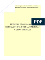 La Exploracion Del Amazonas - Francisco de Orellana