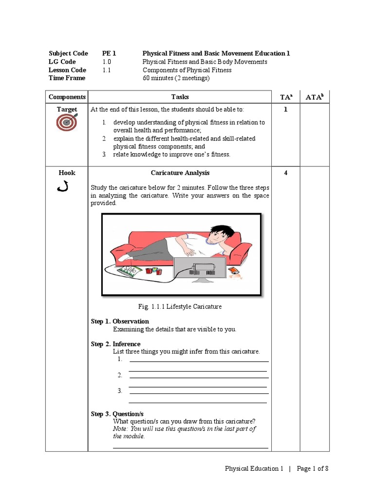 Components of Physical Education | PDF | Physical Fitness ...