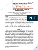 Jurnal Rekayasa Material, Manufaktur Dan Energi: Optimasi Fraksi Volume Komposit Serat Kersen Terhadap Kekuatan Tarik