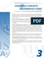 TIMSS4 Math ConceptsItems