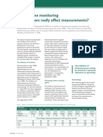 ATP hygiene monitoring Do sanitisers really affect measurements