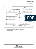 Mechanical Data: D (R-PDSO-G ) Plastic Small-Outline Package