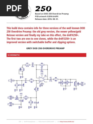 DOD 250 Schematics