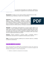 Definiciones y Leyes de La Alimentación Nutrición