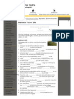 English Test - Grammar Tenses Mix