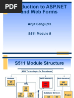 And Web Forms: Arijit Sengupta S511 Module 5