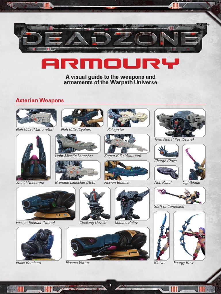 Warpath Universe Weapons Guide | PDF | Military Technology | Firearms