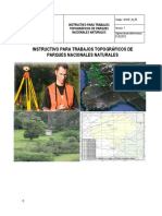 Instructivo para Trabajos Topograficos de PNN