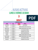 Pausas Activas