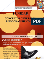 Riesgos ambientales: conceptos generales