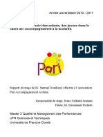 Rapport de Samuel Douillard 2011