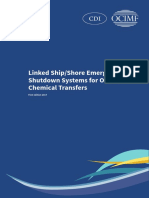 Linked Ship Shore Emergency Shutdown Systems for Oil and Chemical Transfers