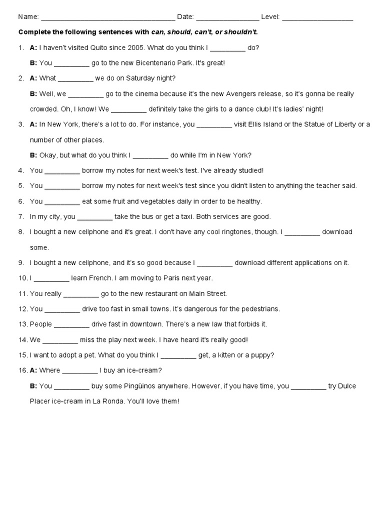 U11 Can Vs Should A Pdf