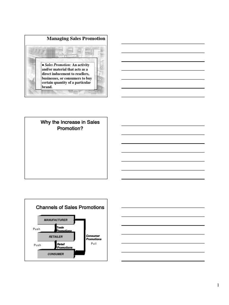 Sales Promotion Strategies and Management | PDF