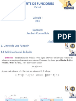 Sesión 5 - U2 - Limite de Funciones Parte I