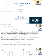 Sesión 6 - U2 - Limite de Funciones Parte II