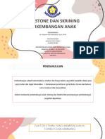 Milestone Dan Skrining Perkembangan Anak - Jasmine Putri Utami - PDF