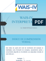 WAIS IV - Interpretación