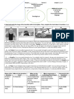 Components (It Has) and Characteristics (It Is) (x3) Abilities (It Can) (x3)