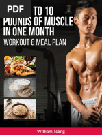 Gain Up To 10 Pounds of Muscle in One Month - Created by Will Tseng