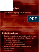 Chapter 13 - Relationships and Managing Your Money