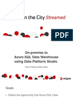 On-Premise SQL Server To Azure SQL Data Warehouse, Using Data Platform Studio. (PDFDrive)